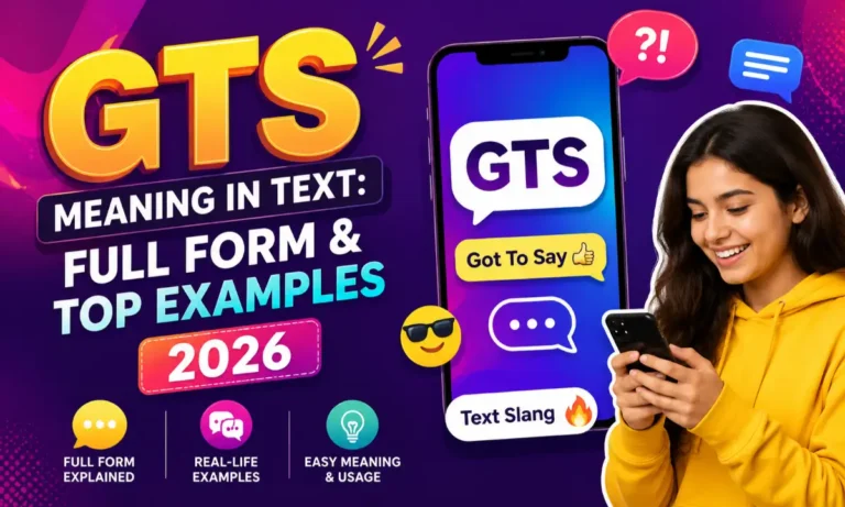 GTS meaning in text