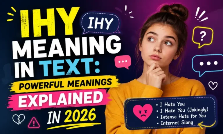 IHY meaning in text 2026