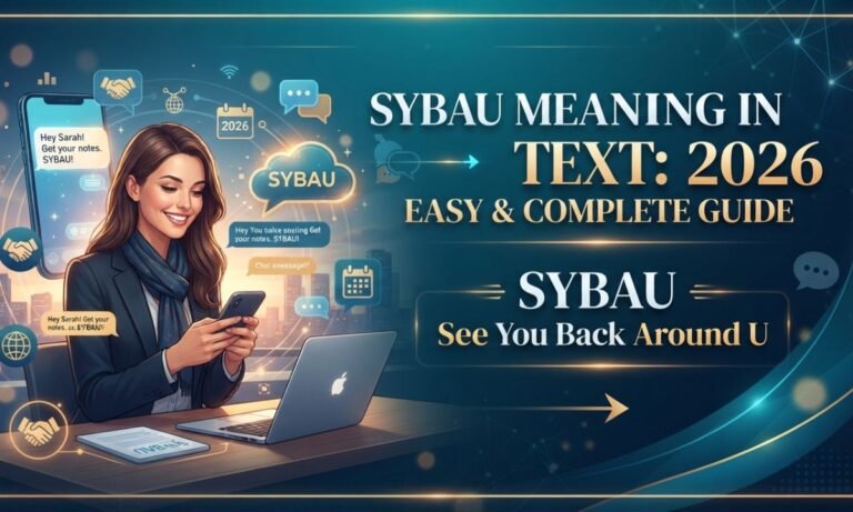 SYBAU Meaning in Text