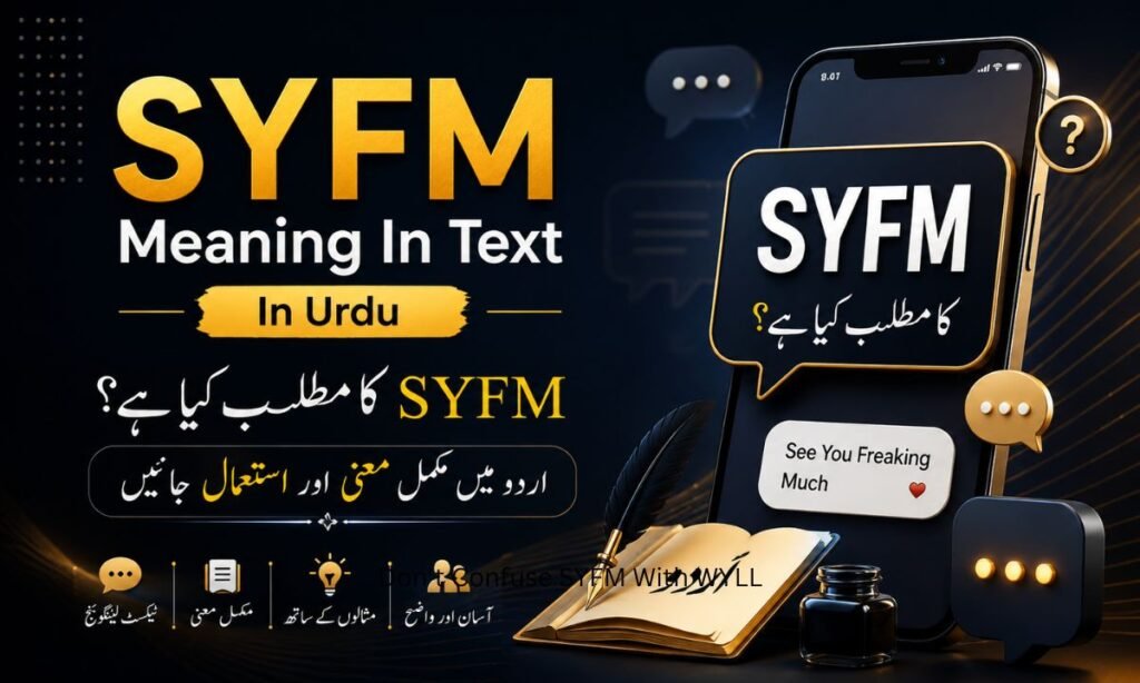 SYFM Meaning In Text In Urdu