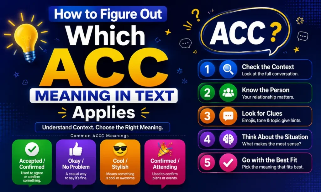 figure out acc