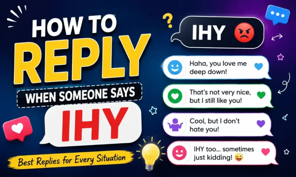 someone says ihy