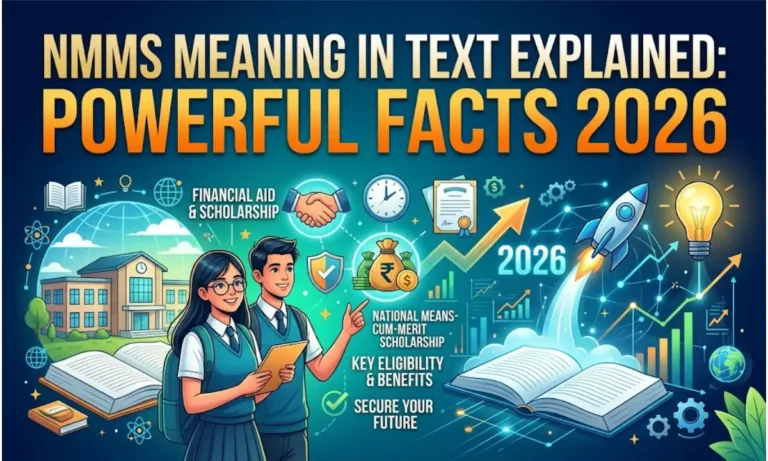 nmms meaning in text 2026